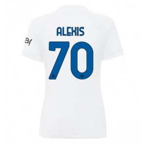 Inter Milan Alexis Sanchez #70 Udebanetrøje Dame 2023-24 Kort ærmer